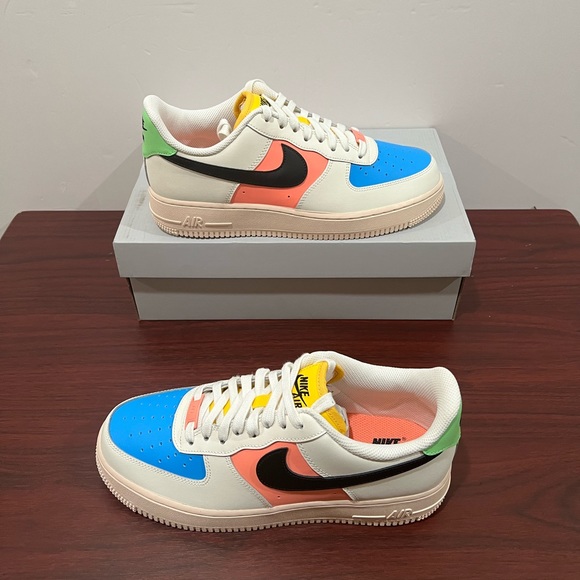 Nike Air Force 1 ‘07, DJ5933 100, Women’s, Multicolor - Picture 10 of 13